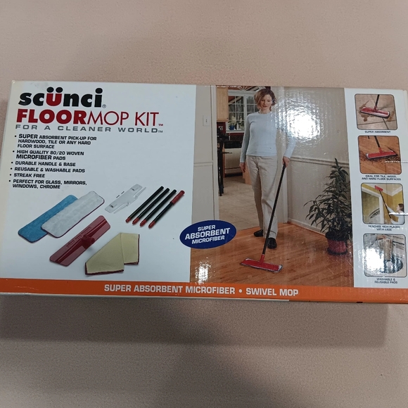 Scunci Floor Mop Kit NIB - Picture 3 of 3